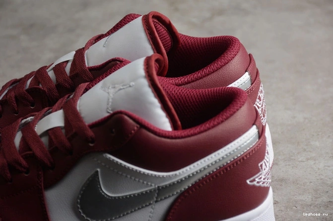 1 Bordeaux White Jordan 553558-615 Low 0519
